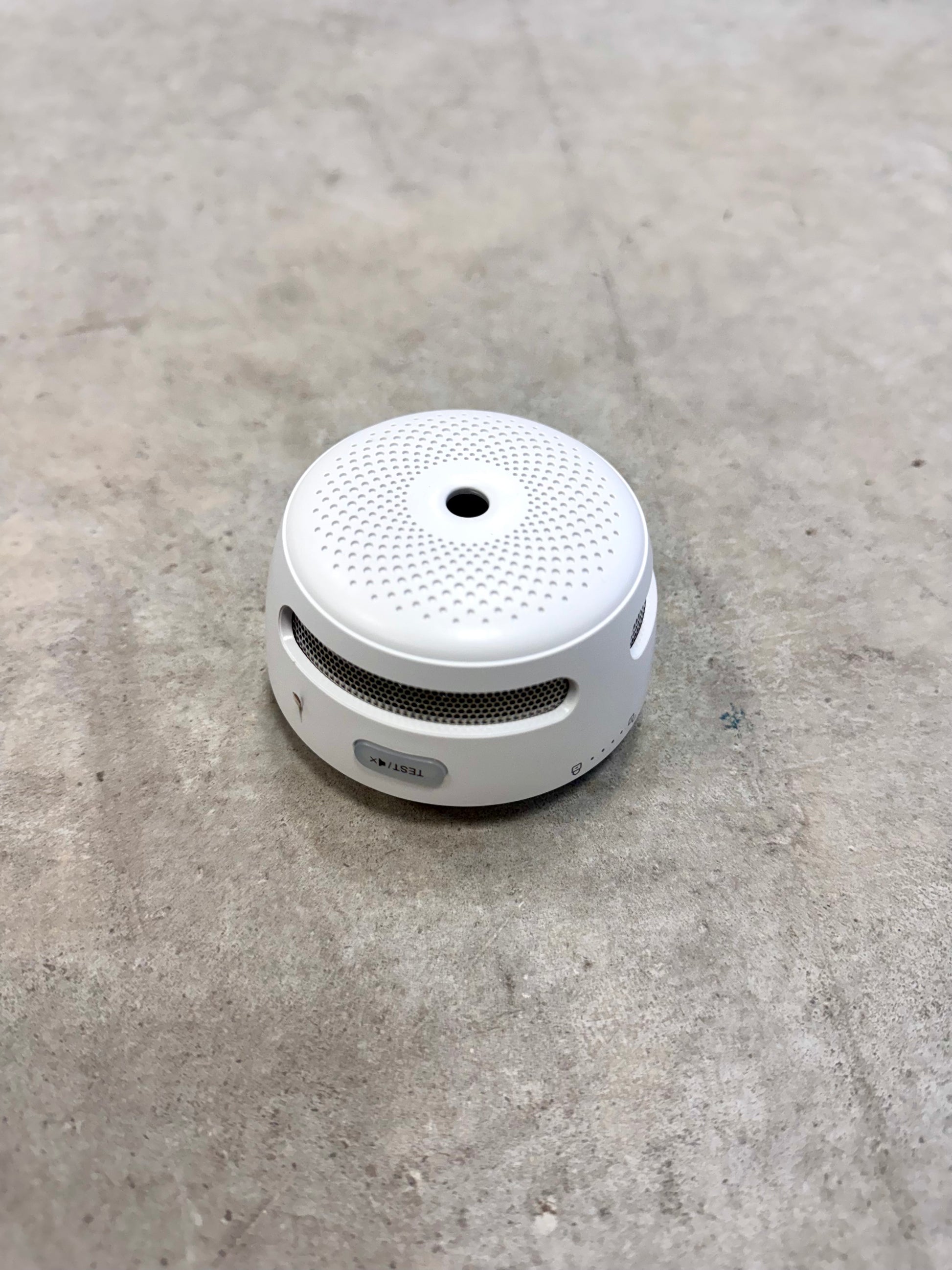 Detector de humos boton de prueba